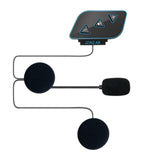 Bluetooth 5.0 Motorcycle Helmet Intercom Earphone Motorbike Headphone Mic Locomotive Helmet Headset Earpiece Microphone
