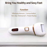 Electronic Feet File Hard Skin Callus Remover Scrubber Home Pedicure Exfoliation Tool Rechargeable Foot care tools @ME88