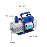 Integrated Vacuum Pump With Rotaional Piece Air-conditioner Maintenance Refrigerant Refrigeration Pump Brushless Copper Motor