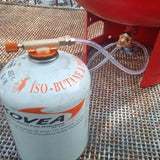 Russia Outdoor Gas Stove Camping Burner Propane Refill Bottle Gas Adapter LPG Flat Cylinder Tank Coupler Converter