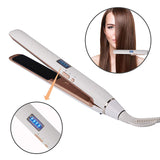 Hair Straightener Temperature-Adjusting Perm Curling Iron Ceramic Electric Splint Straight Dual-Purpose Straightening Plate