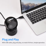 1D 2D QR Desktop Wired Barcode Scanner Platform Hands-Free Automatic Sense Reader Compatible with Window Android System