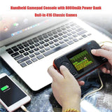 Integrated 416 Games Handheld Game Console Large Battery Capacity Portable Fast Charging Power Bank Game Console