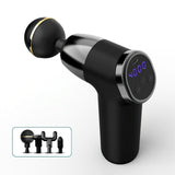 2020 New LCD Display Mini Massage Gun Neck And Back Percussion Massager Relax Body Relaxation Electric Home Exercise Equipment