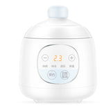 220V 500ML Mini Household Electric Slow Stewing Machine Pot Multi Stewing Cooker Ceramic Inner Baby Food Cooker