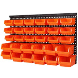 Hardware Tools Hanging Plate Garage Workshop Storage Rack Screw Wrench Classification Parts Box Parts Box Instrument Box