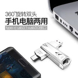 USB C Type C USB3.0 flash drive PD098 32G 64G 128G for Andriods SmartPhone Memory MINI Usb Stick