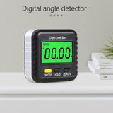 360 Degree Digital Protractor Magnetic Inclinometer Level Box Gauge Angle Meter Finder Base Electronic Measuring Tools