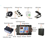 Upgrade 2 in 1 Dog Wireless fence System Training Collar Outdoor Waterproof Rechargeable Pet Electric Collar Dog Accessories