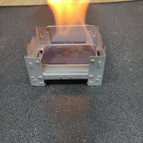 Outdoor Stove Mini Grill Portable Alcohol Furnace Folding Grill Burning Alcohol Camping Stove Camping Picnic Tool For Park Use