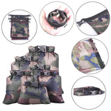 5pcs/set Waterproof Dry Bag Storage Pouch Rafting River Trekking Swimming Boating  Floating Kayaking Backpack Camping Hiking Bag