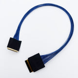 2K 4K eDP screen cable I-PEX 0.4mm to 0.5mm 40Pin FCP coaxial cable