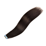 PU Hair Wig Piece Real Hair Wig Female Straight Hair Seamless Invisible Refill Tape In Extension