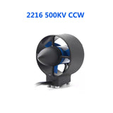 2216 350KV 500KV Brushless RC Boat Motor Underwater Thruster Motor 3-blades Propeller Kit for DIY Robot Model Boat Submarine CCW