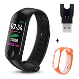 Sport Smart Band Women M3 Fitness Band With Replacement Strap for ios Android Phone IP67 Life Waterproof Heart-Rate Monitor