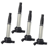 4x Ignition Coil Replacement IC3158AA04 C1714 E1096 52-2126 UF596 UF619 90919-02258 19205 19205 for  Corolla Matrix