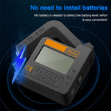 168Max Digital Lithium Battery Capacity Tester Universal test Checkered load analyzer Display Check AAA AA Button Cell