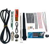 Electric Unit LED Digital Soldering Iron Station Temperature Controller DIY Kits use for HAKKO T12 Handle vibration switch tips