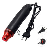 Mini 110V 220V Electric Heat Airsoft Gun Pistol Hot Air Station Gun Power High Temperature DIY Tool Blow Dryer EU US EN Plug