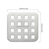 T-095 Stainless Steel Carbon Plate for BBQ Stoves High Temperature Resistant Barbecue Furnace Carbon Bed