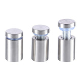 24Pcs 3/4 x 1 Inch Sign Holders Standoff Screws Wall Standoff Holders Screws Mount Hardware Advertising Glass Acrylic Standoff S