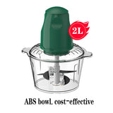 Electric Meat Grinder Food Chopper Stainless Steel Food Processor for Meat Semi-Automatic Food Processor Machine Kitchen Tools