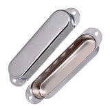 3Pcs Chrome Metal Sealed ST Strat Guitar Pickup Covers 3 Closed Single Coil Pickup Cover for Stratocaster