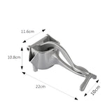 Manual Juice Squeezer Aluminum Alloy Hand Pressure Juicer Pomegranate Orange Lemon Sugar Cane Juice Kitchen Fruit Tool