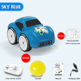 Mini RC Intelligent Sensor Car Radio Controlled Electric Cute Remote Control Car Cartoon Mode Smart Music Light Vehicle Toy