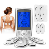 24Modes Eletric Compex Muscle Stimulator EMS Pulse Meridian Physiotherapy TENS Machine Electrodes Low Frequency Pads Massageador
