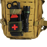 Tactical First Aid Kit, Can Match CAT Tourniquet Shear Tactical MOLLE Pouch / Belt Ideal Gift for First Aid Camping Hiking