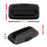 NEW C5 OBD2 HUD Mirror Car Head Up Display GPS Navigation Digital Speed Projector Security Alarm Oil Temp Pressure Large scren