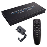 Vedio Connection Supplies Universal HDMICompatible Video Wall Controller Splitter 2X2 Universal Audio Video Accessories