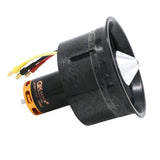 QX-MOTOR DIY Drone 64mm EDF Set 2822 Motor with 12 Blades Duct Fan for FMS RC Airplane Parts