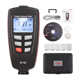 CEM DT-156 LCD Coating Thickness Tester Fe/NFe Paint Thickness Gauge Meter Car Paint Depth Gauge Tester 0~1800μm