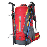 Outdoor Backpack Camping Bag Water Resistant Hiking Backpack Climbing Trekking Travel Daypack Bags For Men Women