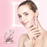 EMS LED Wrinkle Remover Ice Hot Face Lifting MachineFacial Massager Micro Current Beauty Device Skin Tendering