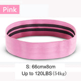 Home Fitness Loop Pilates Hip Circle Resistance Bands Anti Slip Booty Elastic Training Rubber Cotton Workout Yoga Belt Exercise