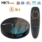 HK1MAX Android 9.0 Smart TV Box Quad Core 2.4G/5G Wifi BT 4.0 DDR3 4K HDR Media Player VS X96 HK1 MAX MINI Set Top Box Google