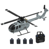 C186 2.4G RC Helicopter 4 Propellers 6 Axis Electronic Gyroscope for Stabilization, rc drone plane toy, Air pressure for height