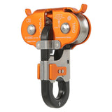 Xinda Mountaineer Steel Cable Pulley Outdoor Crossing Ziplinetwin Wheels Pulley Aluminum Tandem Double Pulley With Ball Bearing