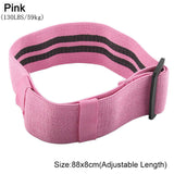 Home Fitness Loop Pilates Hip Circle Resistance Bands Anti Slip Booty Elastic Training Rubber Cotton Workout Yoga Belt Exercise