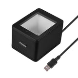 YHD-9800 Desktop 1D/2D/QR Barcode Scanner USB Wired Bar Code Reader CMOS Image Hand-Free for Mobile Payment