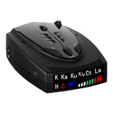 STR-525 Car Radar Detector English Russian Thai Voice Vehicle Speed Warning