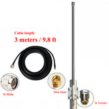 868MHz 8dBi omni fiberglass antenna mining 915MHz N female antenna high quality factory outlet 90cm