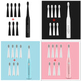 Ultrasonic Sonic Electric Toothbrush Rechargeable Tooth Brushes Washable Electronic Whitening Teeth Brush Adult Timer Toothbrush