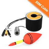 15m 30m 50m Cable Underwater Fishing Camera 12 LEDs Night Vision Waterproof Fish Shape Boat ocean Ice Fishing Camera Accessories