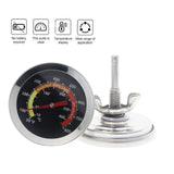 Meat Thermometer Grill Thermometer Barbecue BBQ Charcoal Smoker Temperature Gauge Pit Tool