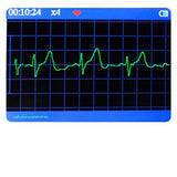 Prince 180B Handheld ECG EKG Portable Monitor Electrocardiogram LCD for Home Travel Use