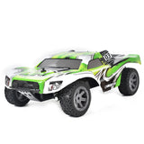 1:14 28km/h Racing Vehicle Remote Control Toy Climbing Cars 2.4G 2WD High Speed RC Car On Road RTR Toy Blue/Green Children Gifts